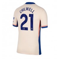 Pánský Fotbalový dres Chelsea Ben Chilwell #21 2024-25 Venkovní Krátký Rukáv